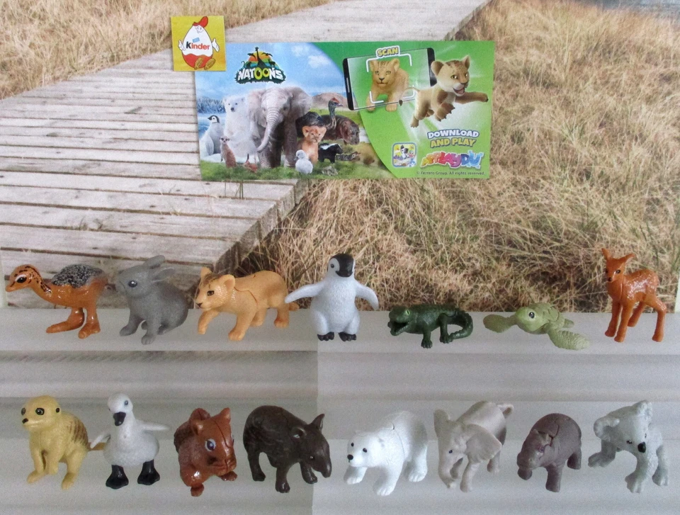 Natoons  Cubs Tierbabys 2025 Auswahl VQ Figuren + BPZ Ferrero Ü-Ei Variante D - Bild 1 von 1