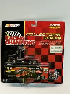 NASCAR Diecast Transporter Truck and Car UAW - Delphi 25 Jerry Nadeau 1:87 Scale - Picture 1 of 5