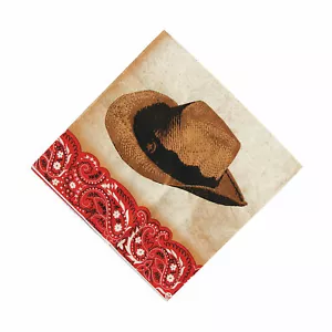 Western Luncheon Napkins - Party Supplies - 16 Pieces - Picture 1 of 1