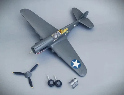 Built P-40 WW2 fighter plane  1/48 - Image 1 of 2
