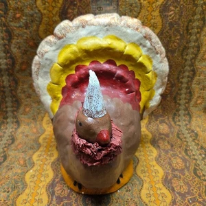 Pavo de Acción de Gracias Nicol Sayre 9" Medio Oeste 2004 retirado - Imagen 1 de 6