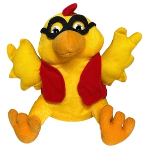 SELTEN Golden Chick Plüsch Clucky Promo Vogel 8 Zoll Stofftier Vintage 1999 Dallas TX - Bild 1 von 7
