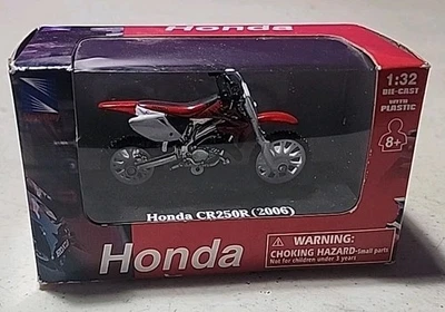 New 1/32 Scale Honda CR 250R Diecast Mini Bike In Box - Image 1 of 2