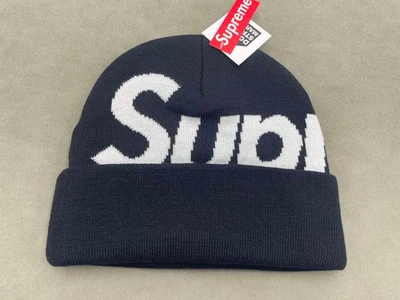 Supreme Beanie Black genuine product with label - Image 1 of 4