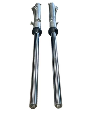 1974 Honda XL125 Front Forks Set Pair OEM XL 125 Suspension Shocks Fork Tubes - Image 1 of 4