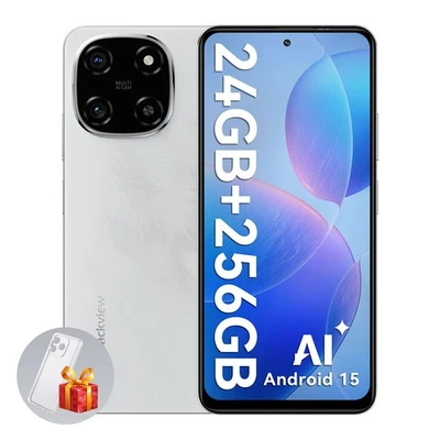 Blackview COLOR 6 Handy 24GB+256GB 6,67" Android 15 Smartphone 50MP AI Fotoalbum - Bild 1 von 4