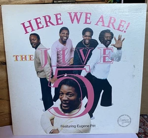 THE JIVE 5 ft. EUGENE PITT – Here We Are! LP–1982 Ambient Sound–Doo Wop–OG Inner - Bild 1 von 3