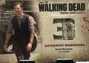 WALKING DEAD SEASON 3 PART 2 DAVID MORRISSEY/THE GOVERNOR MEMORABILIA CARD #M31^ - Picture 1 of 2