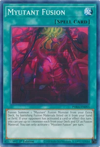 3x Myutantenfusion PHRA-DE093 YuGiOh! TCG 1st Ed Common Playset - Bild 1 von 1