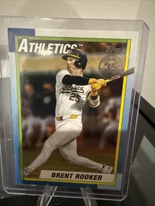 2025 Topps Serie 2 - 1990 Topps Baseball Brent Rooker #90B2-8 - Foto 1 di 2