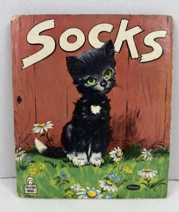 Vintage Socks Children’s Book Tell-A-Tale #2597 Whitman Publishing - Bild 1 von 8