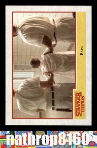 Topps Stranger Things #26 2018 Papa casi nuevo/casi nuevo+ 12054 - Imagen 1 de 4