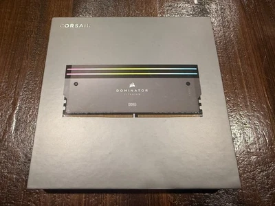 (New, Sealed) Corsair 64GB (2x32GB) DOMINATOR TITANIUM - CMP64GX5M2B6000Z30 - Image 1 of 2