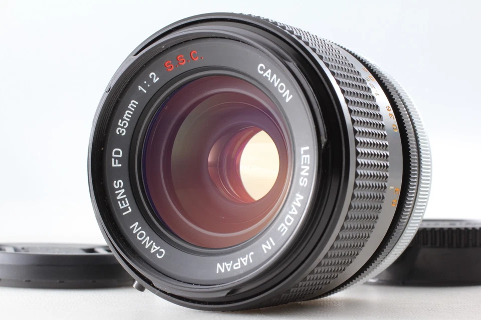 ''O'' MARK cóncavo Canon FD 35mm f/2 s.s.c. ssc lente gran angular MF de JAPÓN - Imagen 1 de 4