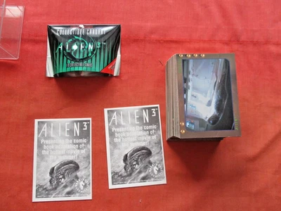 1992 Alien 3 Movie Complete Trading Base Card Set 80 Cards Star Pics - Image 1 of 4