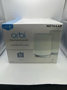 NETGEAR Orbi Whole Home Tri-band Mesh WiFi 6 System (RBK752) – Router, - Bild 1 von 5