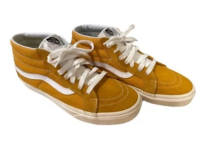 Vans SK 8 Skate Mid top Sunflower  Off The Wall Men’s Size 9 Womens Size 10.5 - Picture 1 of 6