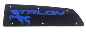 Honda Talon 1000 dash plate blue lettering - Picture 1 of 3