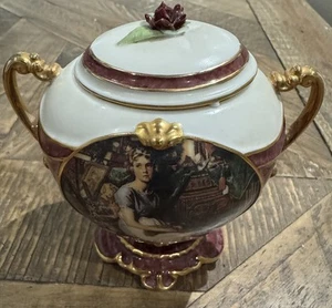 Ardleigh Elliott Beautiful Dreamer Porcelain Music Box Dreaming in The Attic. - Picture 1 of 8