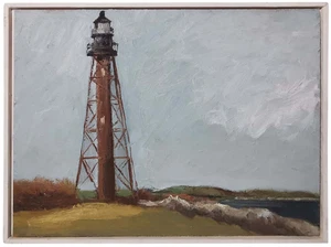 STEPHEN WINTERTON (USA 20TH C) FARO TESTA DI MARMO FIRMATO METÀ 20TH C O/B, FRMD - Foto 1 di 14