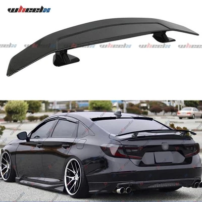 Alerón trasero de fibra de carbono para Honda Accord sedán cupé 46" alerón GT Wing Foto 1 de 4