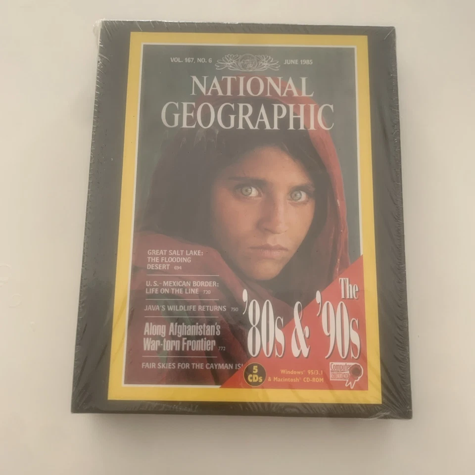National Geographic CD-ROM set titled "The '80s & '90s" - Image 1 of 4