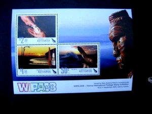 NEUSEELAND NHM KLEINBOGEN - 2008 WIPA BRIEFMARKENAUSSTELLUNG SG 3091 - Bild 1 von 1