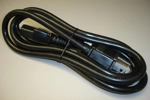 6Ft 14awg 15A Heavy Duty PC Power Cord Computer Cable 5-15P to C13 - NEW - Picture 1 of 4