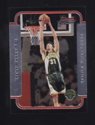 2003-04 Bowman Chrome Brent Barry #29 Seattle Supersonics - Image 1 of 2