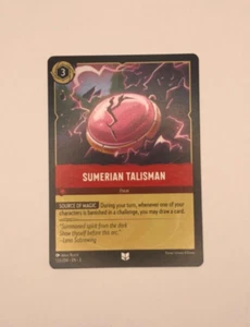 Disney Lorcana - Sumerian Talisman 133/204 - Into the Inklands NON-foil - Picture 1 of 2