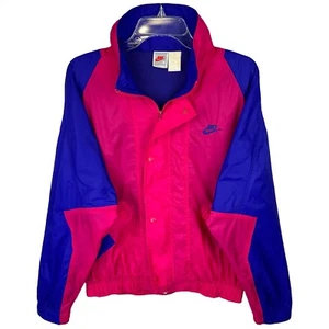 Rare Vintage Nike Full Zip Windbreaker Track Jacket - Women’s Size Medium - Bild 1 von 12