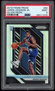 2018-19 Panini Prizm Silver Jaren Jackson Jr. #66 PSA 9 Rookie RC Grizzlies Ja - Picture 1 of 2