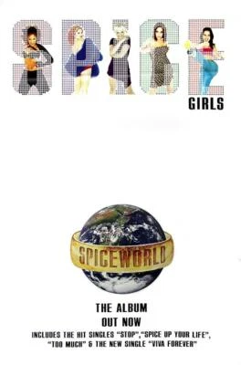 Spice Girls poster - "Spiceworld" - Original Large 60"x40" - Image 1 of 2