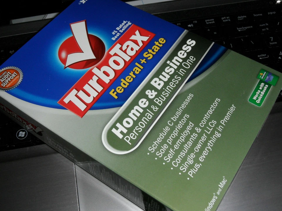 2010 TurboTax Home & Business Federal Turbo Tax NEW CD sealed in Retail Box! - Image 1 of 1