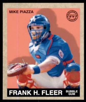 1997 Fleer Goudey Greats #10 Mike Piazza - Image 1 of 2
