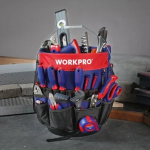 Bucket Tool Organizer Tool Storage Bag with 51 Pockets Fits 3.5-5 Gallons Bucket - Afbeelding 1 van 12