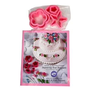 Wilton Step Saving Gumpaste Flower Cake Cutter Set - NIP - Picture 1 of 6
