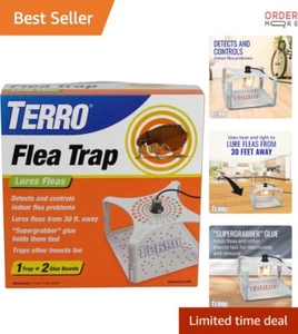 Indoor Electric Flea Trap and Killer Refillable Flea Control for Home Use - Picture 1 of 22