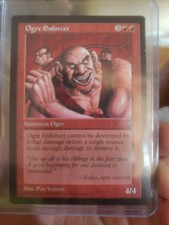 Ogre Enforcer Visions Red Rare MTG Magic The Gathering NM