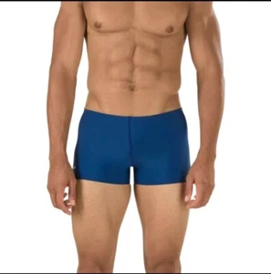 Speedo Herren Badeanzug Square Leg Endurance+ Solid Navy, 36 - Bild 1 von 3