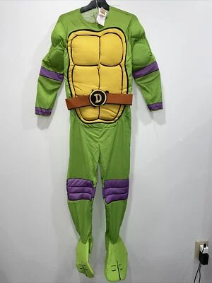 Disfraz de Tortugas Ninja Adolescentes Mutantes Niños Talla Grande Foto 1 de 3