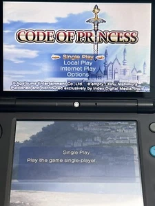 Code of Princess -Nintendo 3DS 2013) Complete Tested - Picture 1 of 7