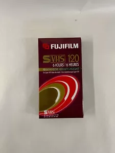 Fujifilm SVHS ST-120 Premium Super VHS Videotape (versiegelt) - Bild 1 von 2