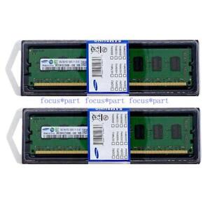 Samsung 16GB (2x 8GB) DDR3-1600 PC3-12800 M378B1G73DB0-CK0 240PIN Desktop Memory