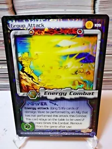 DBZ CCG DRAGON BALL Z GROUP ATTACK #109 LIMITED RARE FOIL NEAR MINT CELL GAMES - Foto 1 di 2