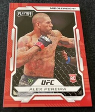 Alex Pereira 🗿 Playoff Rookie Card 🔥 2023 Chronicles UFC #165