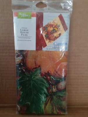 BETTER HOMES & GARDENS *Cornucopia* Large House Garden Flag 28" x 40" - Image 1 of 3