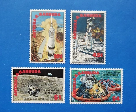 Antigua Stamps, Scott 1258-1261 MNH Cover