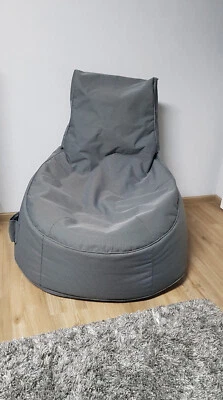 Lounge-Gamer - Sitzsack XL Komfort Sitzsack Sessel - anthrazit-grau - Bild 1 von 4