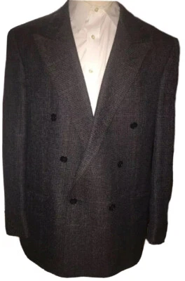 Christian Dior Monsieur Vintage 44R Double Breasted Blazer Sport Coat - Amazing - Image 1 of 4